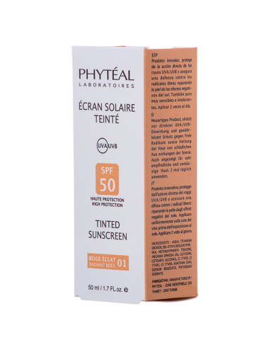 PHYTÉAL ÉCRAN TEINTÉ ECLAT SPF 50, 50 ML
