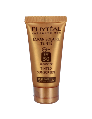 PHYTÉAL ÉCRAN TEINTÉ ROSÉ SPF 50, 50 ML