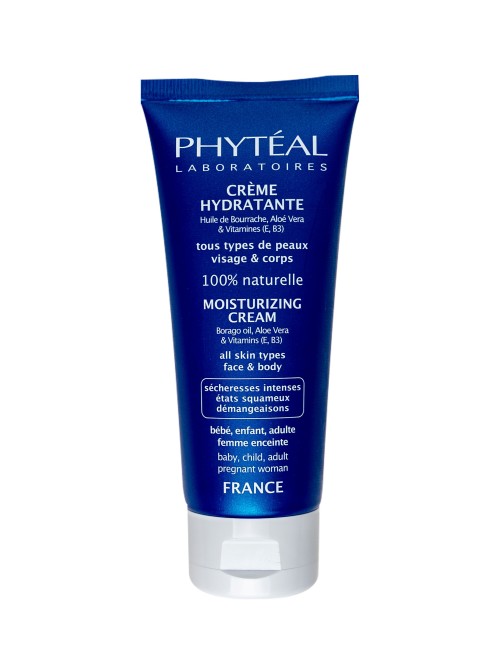 PHYTÉAL CRÈME HYDRATANTE VISAGE ET CORPS TOUT TYPE DE PEAU À L'HUILE DE BOURRACHE 100 ML V01