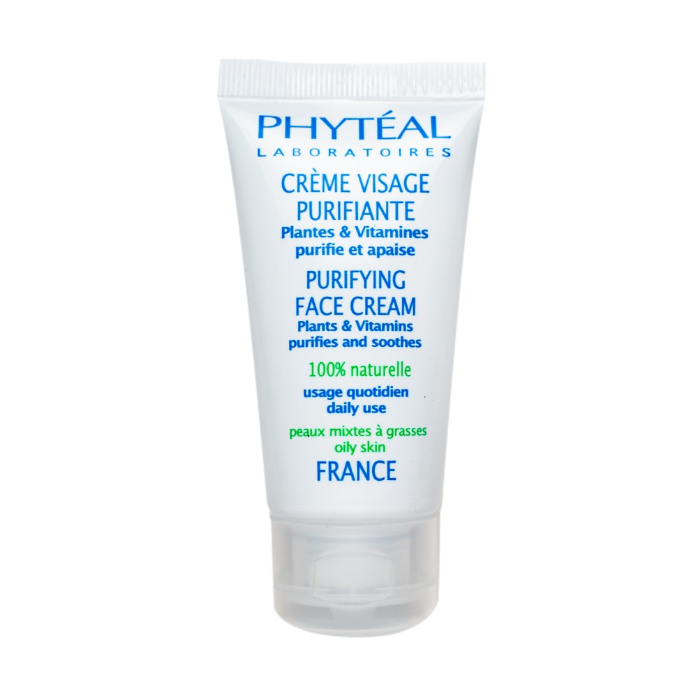 PHYTÉAL CRÈME VISAGE PURIFIANTE PEAUX GRASSES AUX EXTRAITS DE PLANTES 50 ML