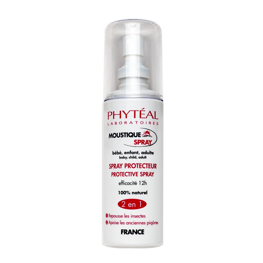 PHYTÉAL ANTI MOUSTIQUES SPRAY PROTECTEUR À L'ALOÉ VERA 100 ML