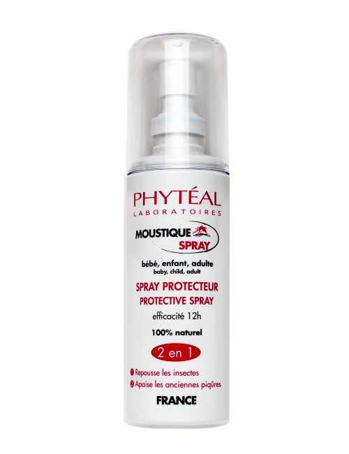 PHYTÉAL ANTI MOUSTIQUES SPRAY PROTECTEUR À L'ALOÉ VERA 100 ML