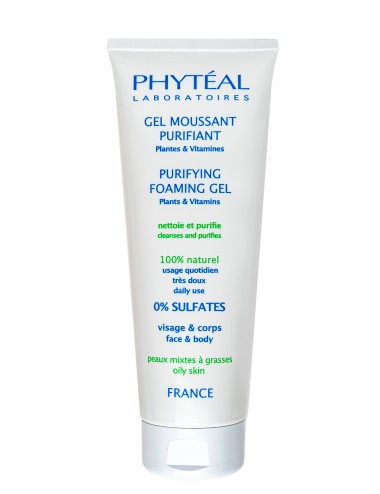 GEL MOUSSANT HYDRATANT PEAUX SÈCHES À L'HUILE D'ARGAN 250 ML